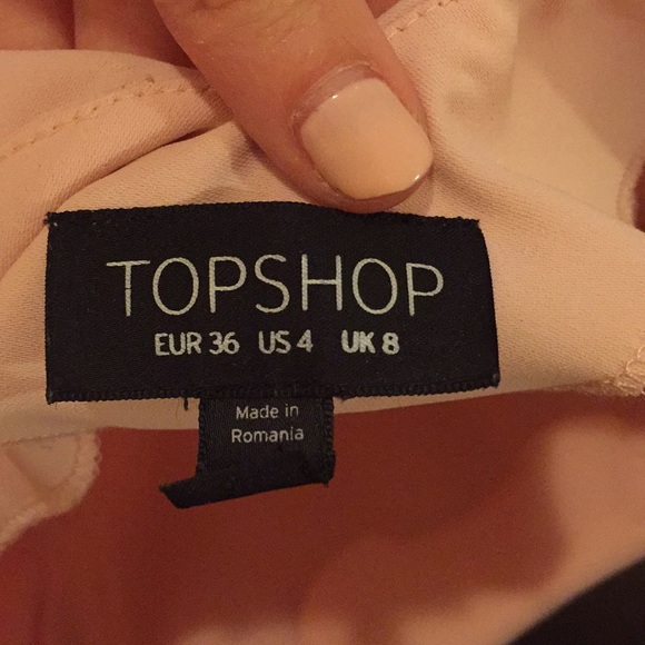 Topshop Structured Top - Picture 3 of 3